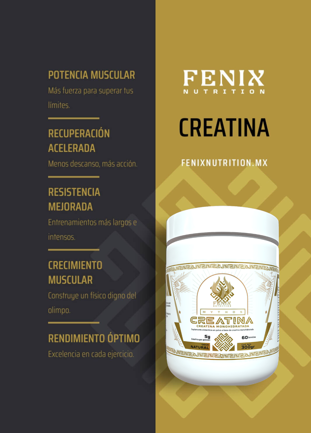Creatina Monohidratada - Mythos